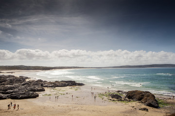 Godrevy beach landscape shot