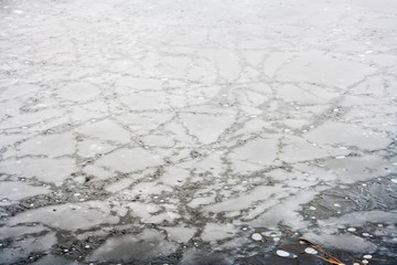 Abstract background of ice texture