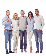 Fototapeta premium Beautiful business team