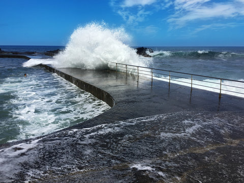 Mar enfurecido