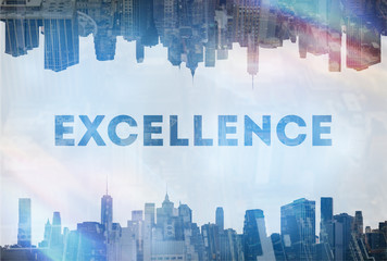 Obraz premium Excellence concept image