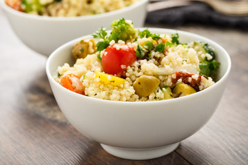 Cous cous mit Gemüse - Cous Cous with vegetables