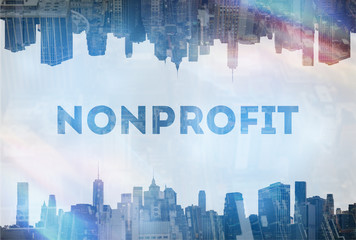 Fototapeta premium Non-profit organization concept image