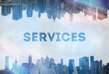 Services concept image