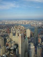 Fototapeta na wymiar Panoramic views of New York City