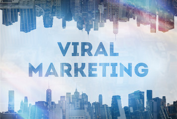 Obraz premium Viral marketing concept image
