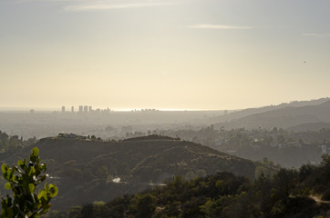 Horizon de Los Angeles dans la distance  11