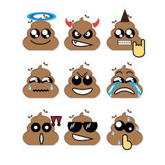 Obraz premium icon face crap 