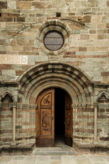 medieval door portrait