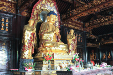 Fototapeta premium Buddha in a Temple