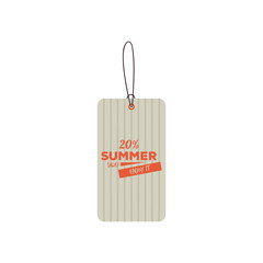 Summer sale label