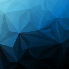 Abstract polygonal triangle