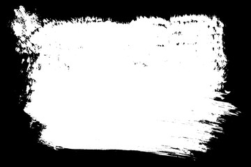 Paint brush grunge border frame