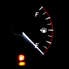 fuel gauge empty