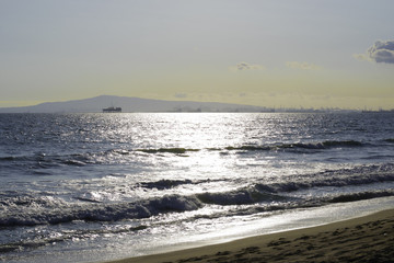 Bolsa Chica Costal Beach in California