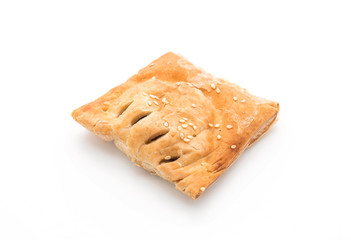 pie on white background
