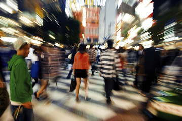 Tokyo Night The Famous Shibuya Concept
