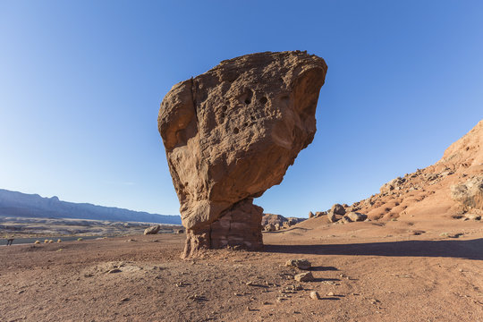 Balanced Rock in Glen Canyon National Recreation Area