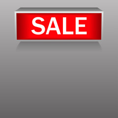 Discount warning messages. Sale. Warning board.