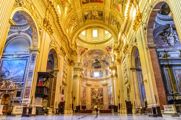 Foto auf Acrylglas Rome, Italy -  Basilica Sant'Andrea della Valle © ecstk22