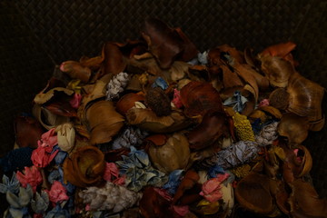 ポプリ　ドライフラワー　香り　インテリア