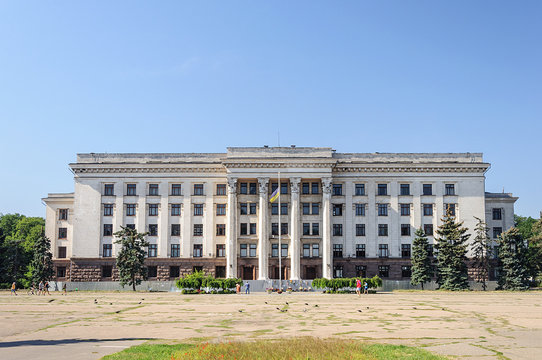 House of Trade Unions in Odessa
