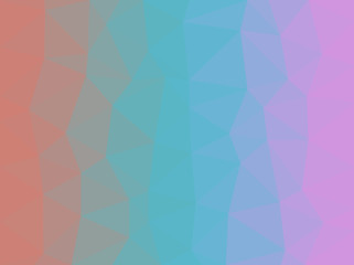 Obraz premium Multicolored low-poly background. Vector illustration.