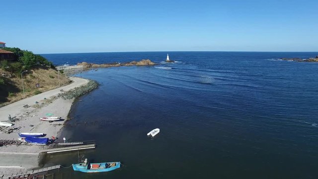 The lighthouse of Ahtopol, Bulgaria