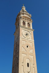 Fototapeta na wymiar Santa Maria Formosa church belfry
