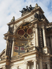 Dresden: Semperoper, Hauptportal