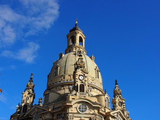 Fototapeta na wymiar Dresden: Kuppel der Frauenkirche