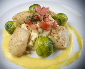 meat with vegetables