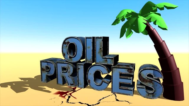 Oil prices fell ... Grotesque. The fall in oil prices.