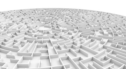 3d rendering maze