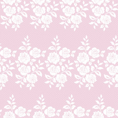 Floral lace pattern
