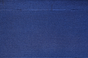 Blue Metallic texture background, Dark Blur fabric surface, Blue striped wool fabric background pattern