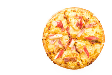 Pizza hawaiian seafood
