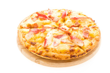Pizza hawaiian seafood