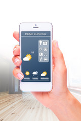 Remote home control system on a digital tablet or phone