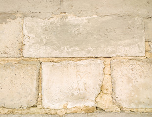 Foundation blocks. 