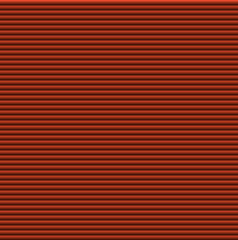 Orange galousie. Volume of horizontal lines.