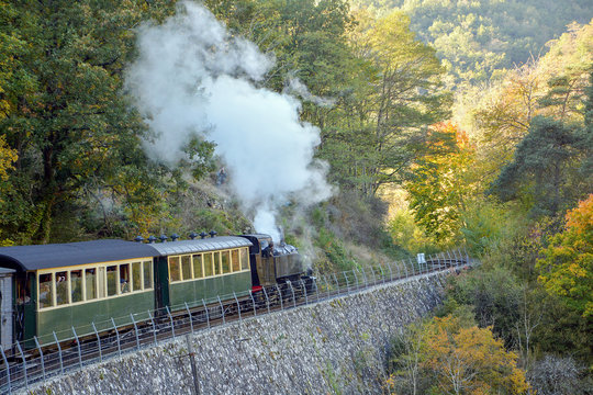Mastrou, train de l'ard&egrave;che