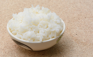 rice on bowl