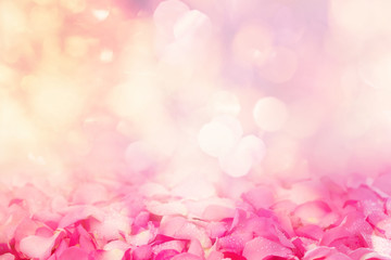 Abstract lighting background border of Beautiful fresh sweet pin