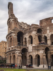 Fototapeta premium Italia,Lazio,Roma,il Colosseo.