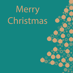 Christmas card background .