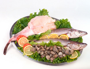 Coda di rospo, merluzzo e vongole veraci