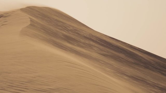 Sand Dunes, sandstorm coming