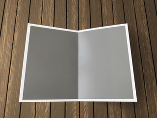 Folded Photo - Middle Fold / Left and Right