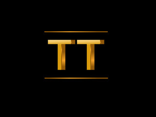 TT Initial Logo for your startup venture